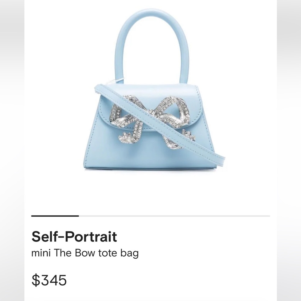 Self Portrait Mini Bow Bag